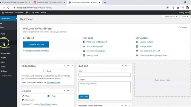 How to embed Private Instagram feed on WordPress? смотреть онлайн