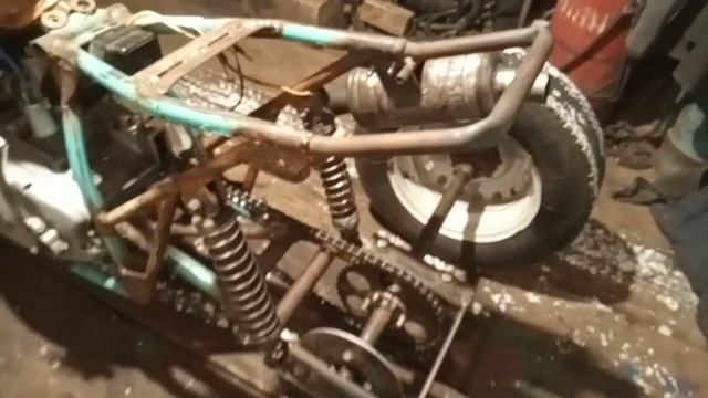 Маятник для трицикла или квадроцикла. Трицикл из Иж Юпитер. Трицикл своими руками. #2 смотреть онлайн