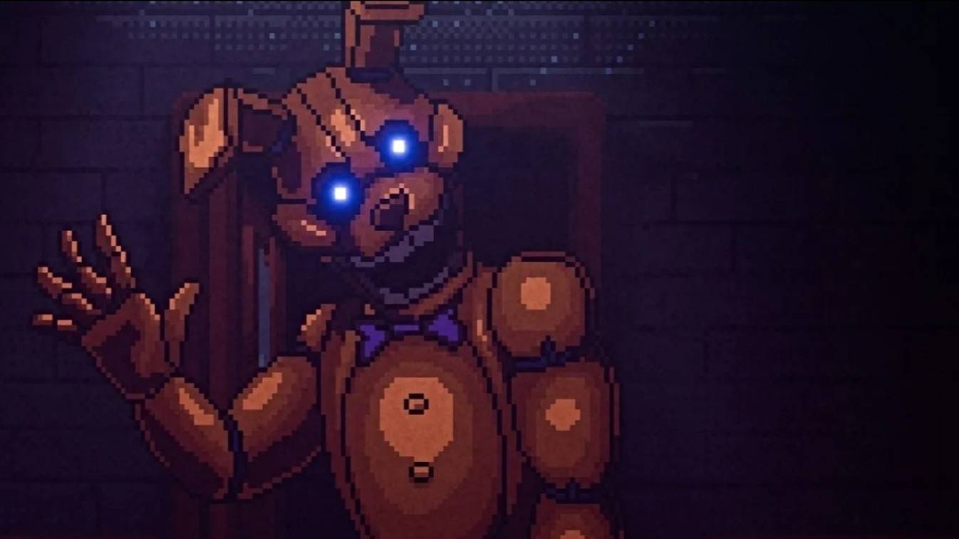 НОЧЬ 1 FNAF Into The Pit #1