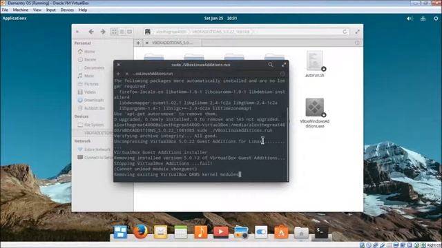 How to Install VirtualBox Guest Additions in Elementary OS смотреть онлайн