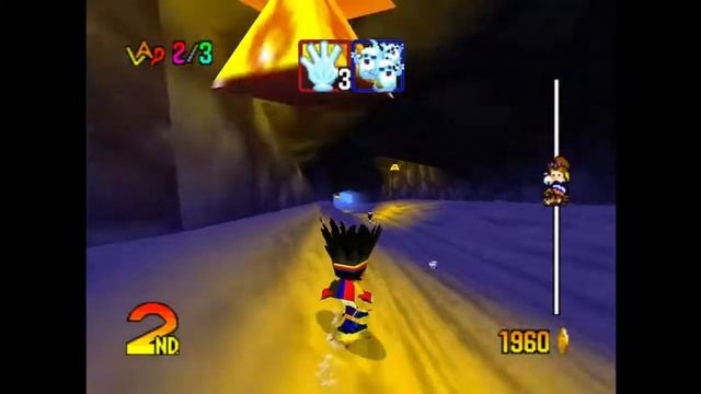Snowboard Kids 2 Expert Mode Sunny Mountain Itemless Run смотреть онлайн