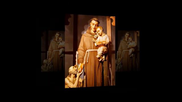 Prayer background for prayer through St. Anthony of Padua смотреть онлайн