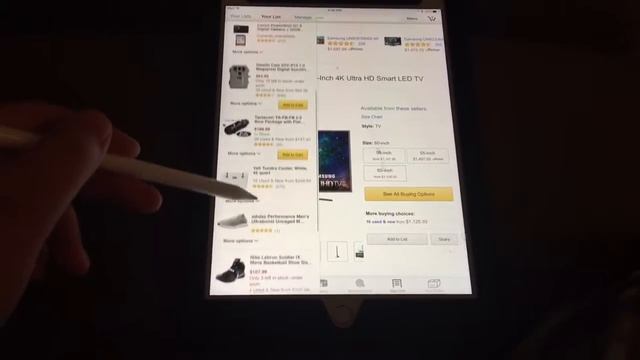 What's on my iPad Pro plus Amazon wishlist смотреть онлайн