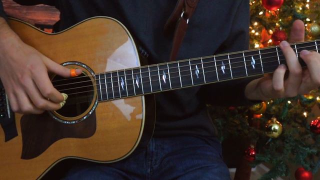 Silent Night Fingerstyle Cover - ItsMurf Christmas смотреть онлайн