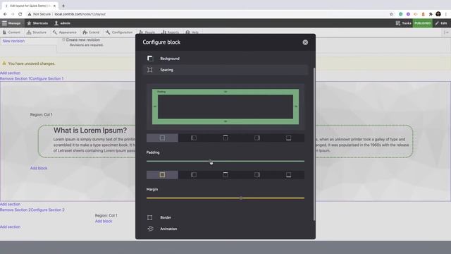 Drupal Bootstrap Layout Builder quick demo смотреть онлайн