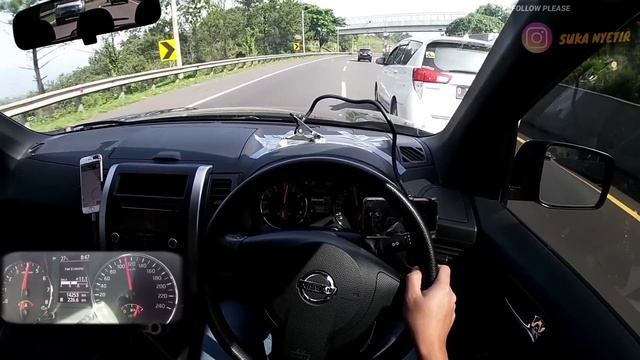 Test Performance di Toll Cipularang | Nissan X-Trail T31 2.0 Manual | POV Driving смотреть онлайн
