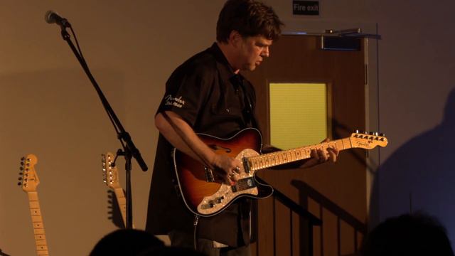 Fender American Elite Telecaster Thinline Demo 2016 смотреть онлайн