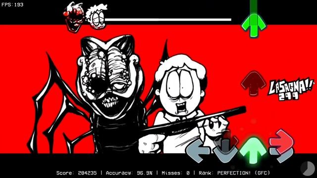 Friday Night Funkin' VS. Gorefield: End of abuse (FNF Mod/Hard) (FC) смотреть онлайн