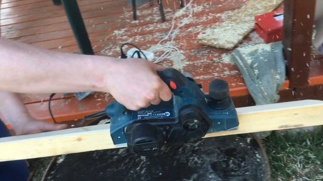 BOSCH GHO 26-82 D рубанок электрический смотреть онлайн