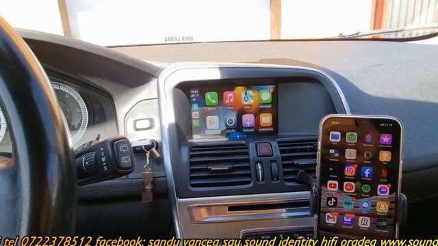 VOLVO XC60 APPLE CARPLAY ANDROID AUTO SUB VIDEO CAMERA FATA SPATE PANORMAICE смотреть онлайн