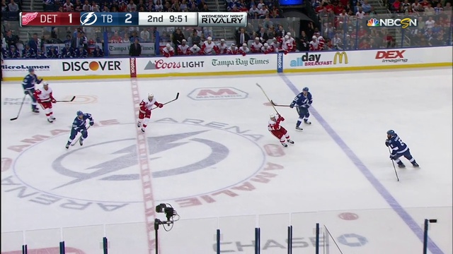 NHL . Detroit Red Wings - Tampa Bay Lightning 03.02.2016 - 2 pd смотреть онлайн