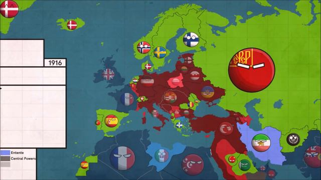Alternative History Of Europe In Countryballs - Episode 1-4 - THE MOVIE