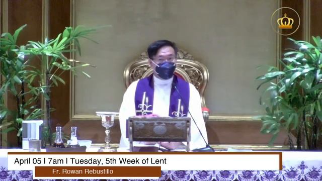 April 05 | 7am | Tuesday, 5th Week of Lent смотреть онлайн