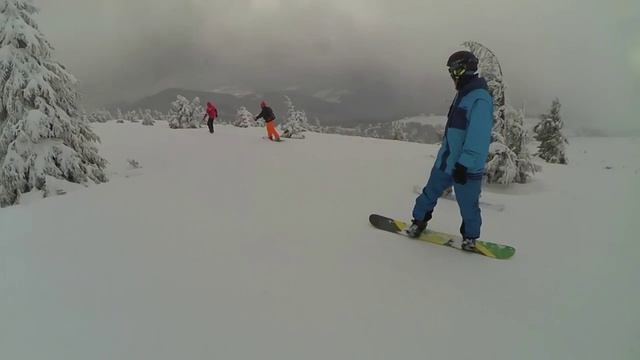 Драгобрат, СНОУБОРД, Карпаты!Лучи позитива!(1080p)/Xiaomi YI видео! смотреть онлайн