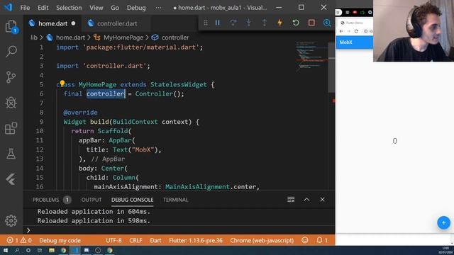 Flutter MobX #1 - O começo de uma jornada (Observables, Reactions, Actions) смотреть онлайн