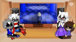 undertale react to dust sans