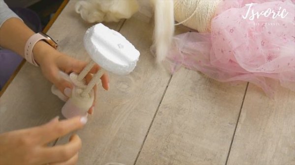 Christmas tree on legs / Ёлочка на ножках ТОПОТУШКА / DIY TSVORIC