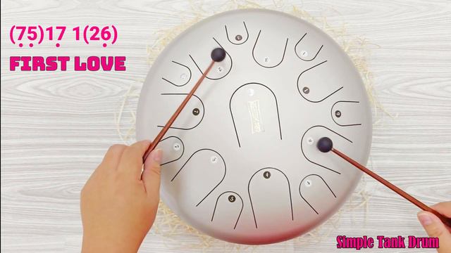 FIRST LOVE (Nikka Costa) - Steel Tongue Drum / Tank Drum Cover with Tabs смотреть онлайн