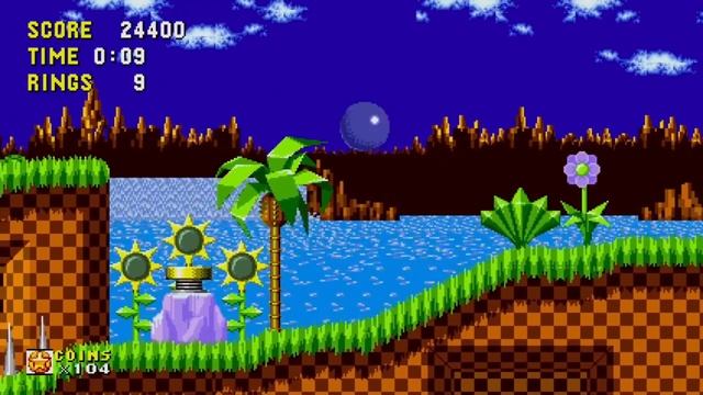 Sonic Origins Story Mode! - Gameplay Walkthrough Part 1 - Sonic the Hedgehog! Green Hill Zone! смотреть онлайн