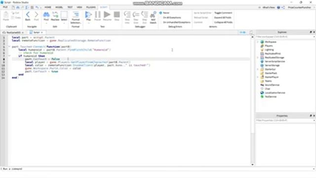 How to Comment Out Block of Code in Roblox Scripts (Roblox Studio New Beginners 2) (N227) смотреть онлайн