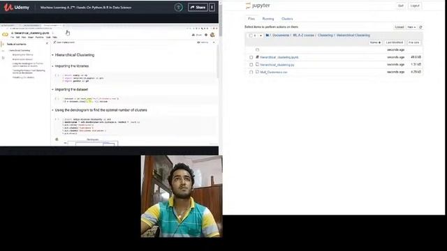 Hierarchical Clustering: ML A-Z: Hands on in Python | Join discord смотреть онлайн