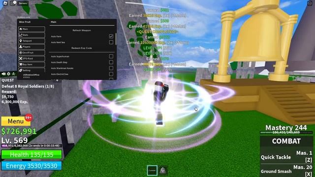 BLOX FRUITS SCRIPT | FREE DOWNLOAD ROBLOX GUI HACK | PASTEBIN | AUTOFARM | UPDATED 2023 смотреть онлайн