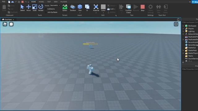 Gojo's Reversal Red | Roblox Studio смотреть онлайн