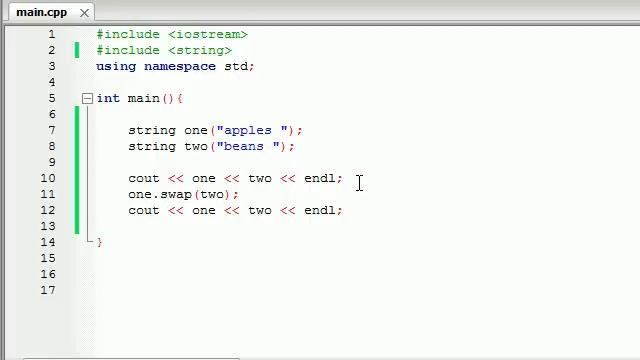 Buckys C++ Programming Tutorials - 72 - string substrings, swapping, and finding смотреть онлайн