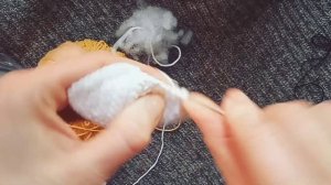 ✓ МК Вязаная чайка Чайка крючком Handmade toys [Пряжа YarnArt jeans]