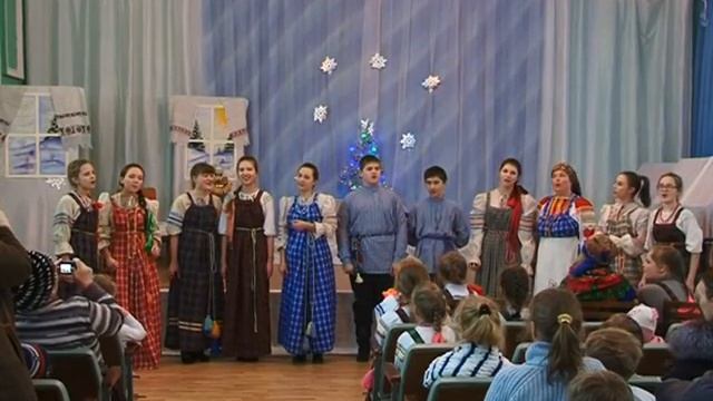 Рождественские колядки коллектива "Горлица" смотреть онлайн