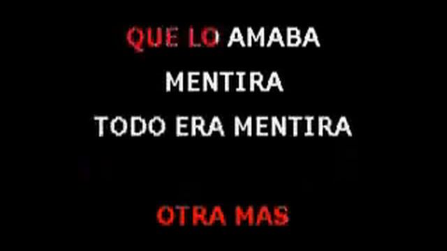 ABRAHAM MAX KARAOKE EL ME MINTIO смотреть онлайн