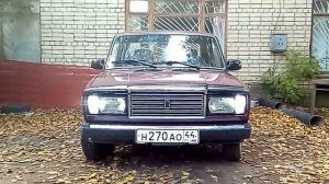 Дневные ходовые огни на классике 2107