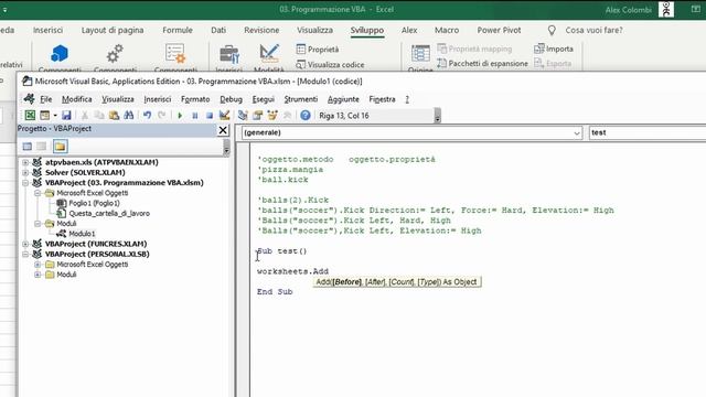 VBA #03 Programmazione Visual Basic (Part 1) смотреть онлайн