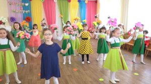 Мама Мамочка Моя танец с цветами для Мамочек Весенний праздник детсад 49 группа Буратино 2019