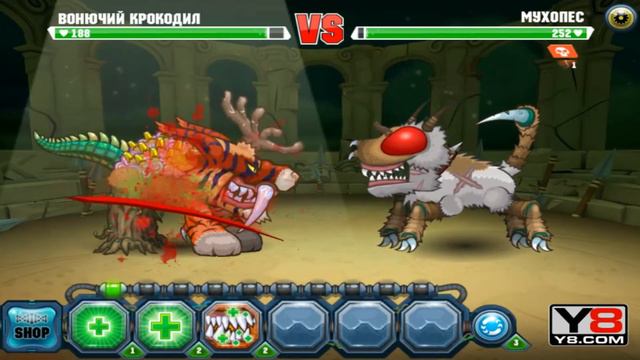 МОЙ КОТ МУТАНТ ОБЕЗУМЕЛ Mutant Fighting Cup 2 смотреть онлайн