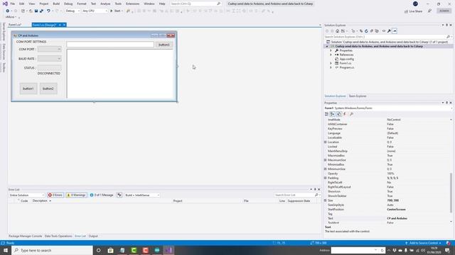 Arduino C# Serial Communication The Basic of Two Way-Communication смотреть онлайн