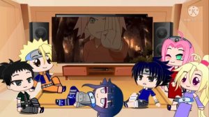 Past Naruto friends react to future/ GCRV/ reupload