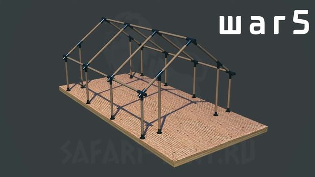 Сборка модуля Сафари Тент смотреть онлайн