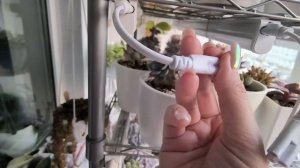 Соединение коротких проводов от фитоламп Uniel