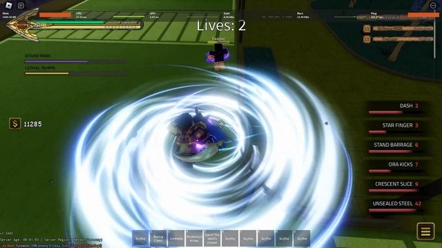 [ YBA ] Star Platinum В ЮБЕ | Стар Платинум В ЙБА смотреть онлайн