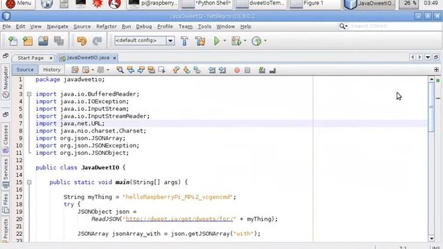 Read dweet.io JSON using Java, develop and run on Raspberry Pi смотреть онлайн