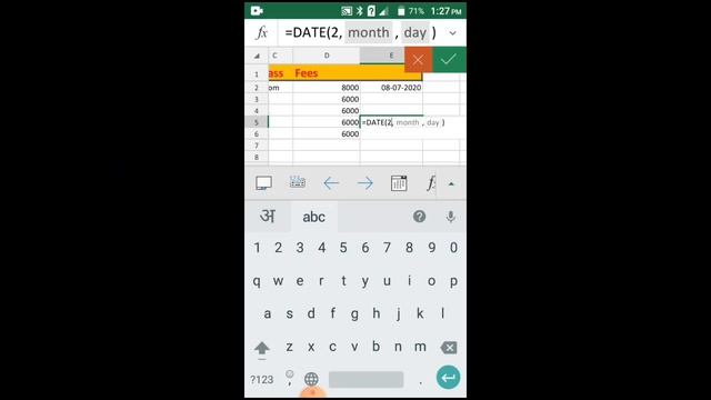 How to use Microsoft excel on Android Phone | Mobile Excel Formula Date | Excel Expert kaise bane | смотреть онлайн