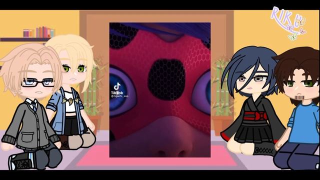 past mlb parents react to season 4 tik toks edits/ gacha club /miraculous ladybug? смотреть онлайн