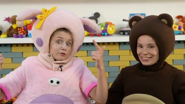 Свинка Кукутик и Медведь - Йога челлендж - Развивающие игры занятия для детей малышей смотреть онлайн