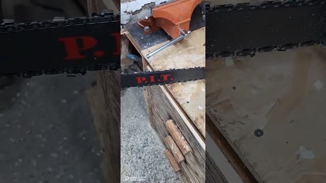 Электрическая цепная пила PIT PKE405-D1 смотреть онлайн