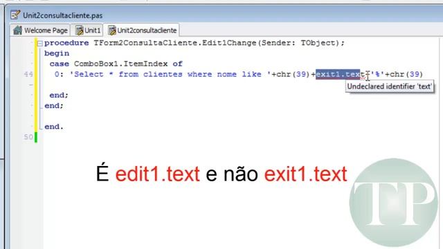 Curso Delphi XE2 Como fazer consultas SQL em Banco de dados c/ Acces p/ iniciantes 016 смотреть онлайн