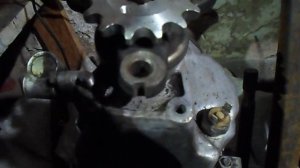 Звездочки и цепь на мини-трактор