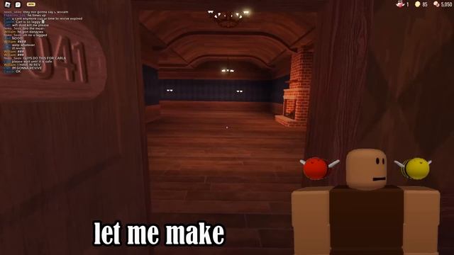 Carl The NPC plays Roblox Doors with 12 people смотреть онлайн