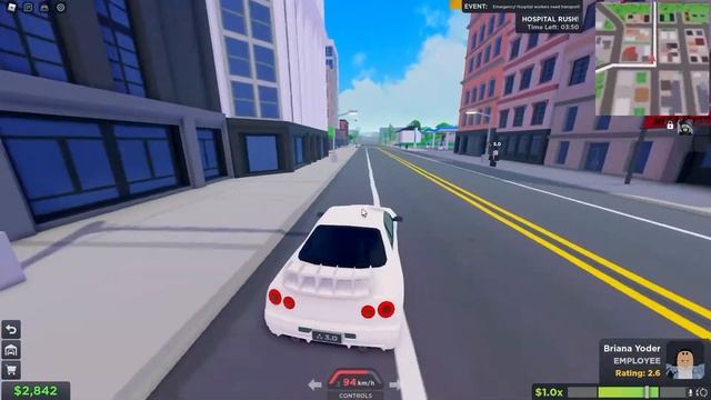 Обзор игры Taxi Boss в Роблоксе | ROBLOX смотреть онлайн
