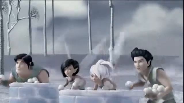 Феи Тайна зимнего леса — игра в снежки смотреть онлайн